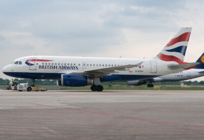 BritishAirways A319 G-EUPT DUS 140509