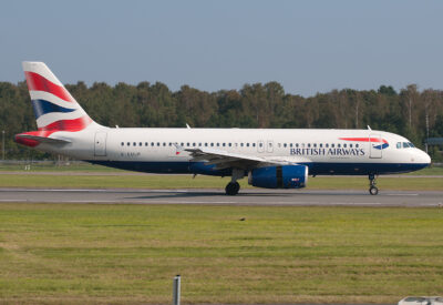 BritishAirways A320 G-EUUP HAM 250911