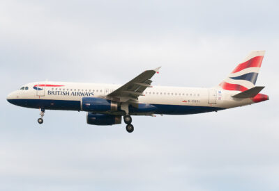 BritishAirways A320 G-EUYI LHR 070112