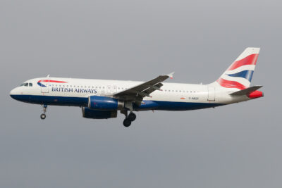 BritishAirways A320 G-MIDX LHR 080315