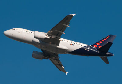 BrusselsAirlines A319 OO-SSR LHR 060112