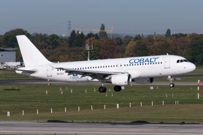 Cobalt A320 5B-DCZ DUS 290918a