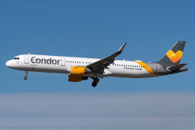 Condor A32B D-ATCC DUS 300918