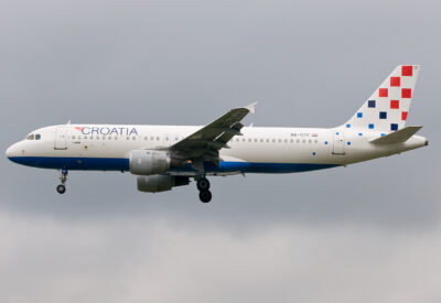 Croatia A320 9A-CTF LHR 130908