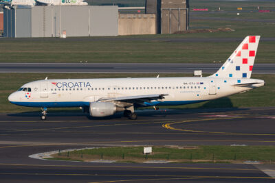 Croatia A320 9A-CTJ BRU 210319