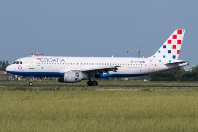 Croatia A320 9A-CTK AMS 300720