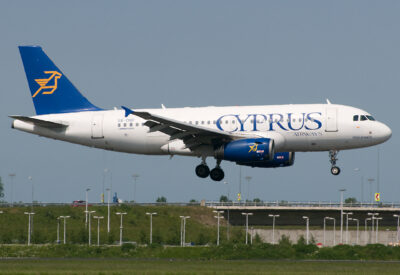 CyprusAirways A319 5B-DBP AMS 110509
