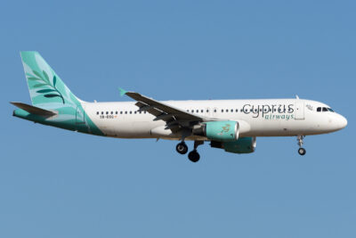 CyprusAirways A320 5B-DDQ ATH 090623