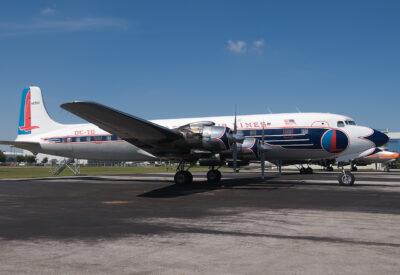 EasternAirlines DC-7B N836D OPF 011010