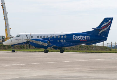 EasternAirways Jetstream41 G-MAJI IOM 130509