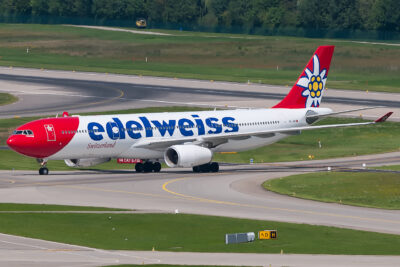 Edelsweiss A333 HB-JHR ZRH 200817