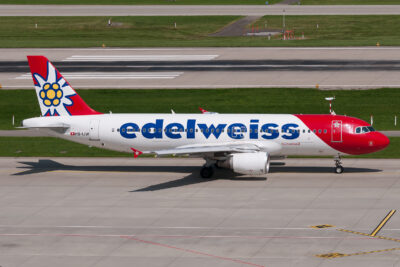 Edelweiss A320 HB-IJW ZRH 200817