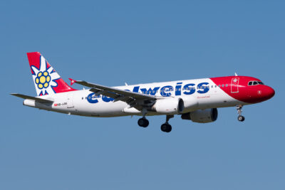 Edelweiss A320 HB-JJM ZRH 010921a