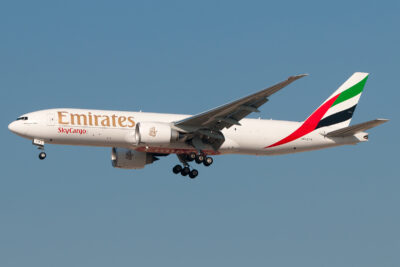 EmiratesSkyCargo 77F A6-EFM DXB 150214
