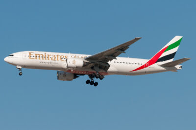 Emirates 772 A6-EMG DXB 140214