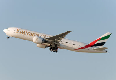 Emirates 77L A6-EWC LAX 071010