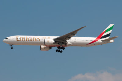 Emirates 77W A6-ECA DXB 110214
