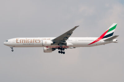 Emirates 77W A6-ECH DXB 100214