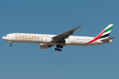 Emirates 77W A6-ECR DXB 140214