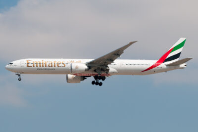 Emirates 77W A6-ENB DXB 120214