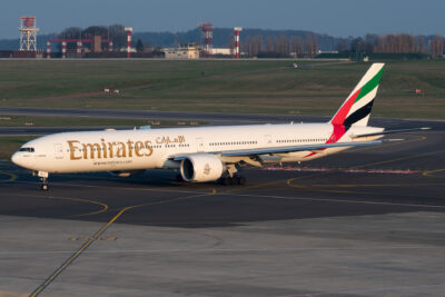 Emirates 77W A6-EQJ BRU 210319