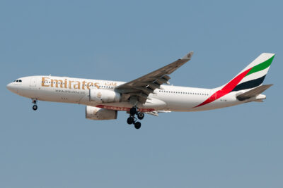 Emirates A332 A6-EAH DXB 120214