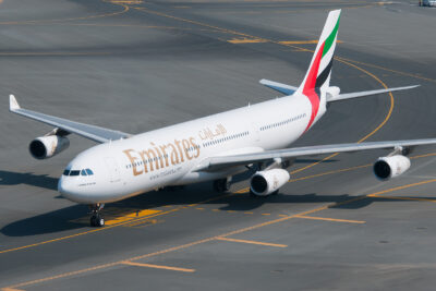 Emirates A343 A6-ERO DXB 120214