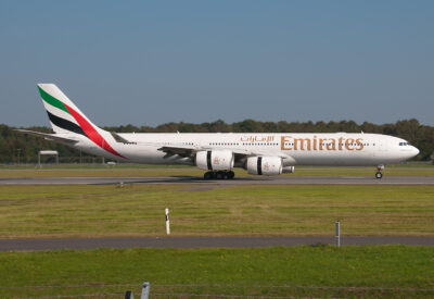 Emirates A345 A6-ERB HAM 250911