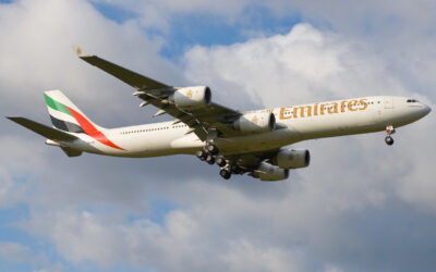 Emirates A345 A6-ERC HAM 141107