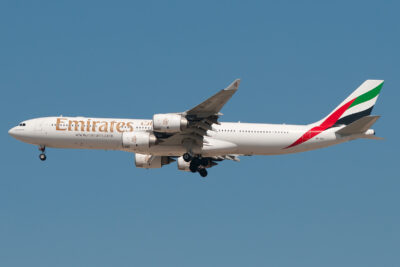 Emirates A345 A6-ERD DXB 150214