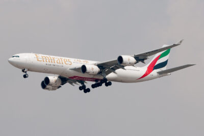 Emirates A345 A6-ERE DXB 100214