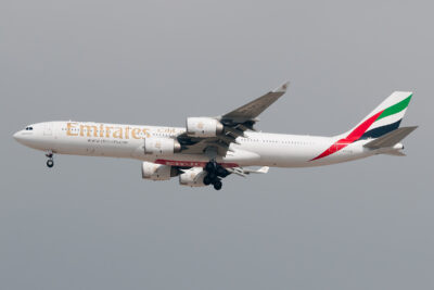 Emirates A345 A6-ERJ DXB 100214
