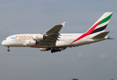 Emirates A380 A6-EDE HAM 240911