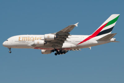 Emirates A380 A6-EEL DXB 150214