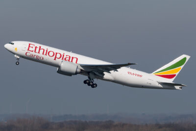 EthiopianCargo 77F ET-AVQ BRU 220319