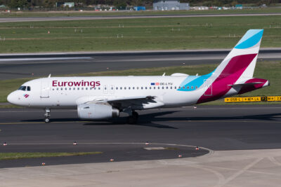 EurowingsEurope A319 OE-LYU DUS 290918