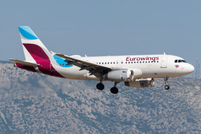 Eurowings A319 D-AEXQ ATH 100623