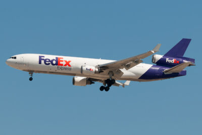 FedEx MD11F N609FE DXB 150214
