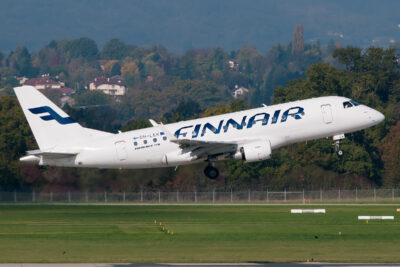 Finnair E170 OH-LEK GVA 261014
