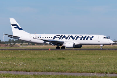 Finnair E190 OH-LKM AMS 310720