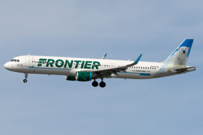Frontier A32B N711FR LGA 120822