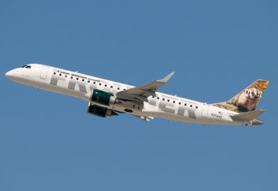 Frontier E190 N174HQ LAX 071010