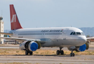 IndianAirlines A320 VT-EYH GYR 041010
