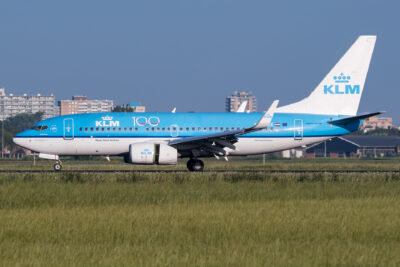 KLM 737 PH-BGX AMS 300720