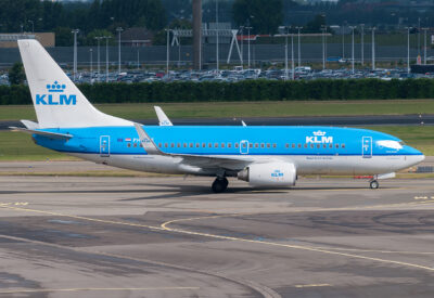 KLM 73W PH-BGE AMS 180813