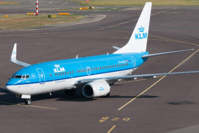 KLM 73W PH-BGG AMS 180813