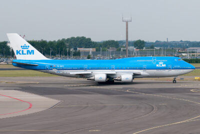 KLM 744 PH-BFC AMS 180813