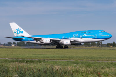KLM 744 PH-BFT AMS 300720