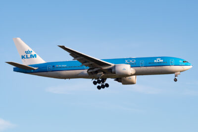 KLM 772 PH-BQA AMS 310720