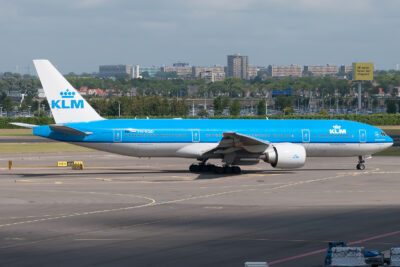 KLM 772 PH-BQD AMS 180813